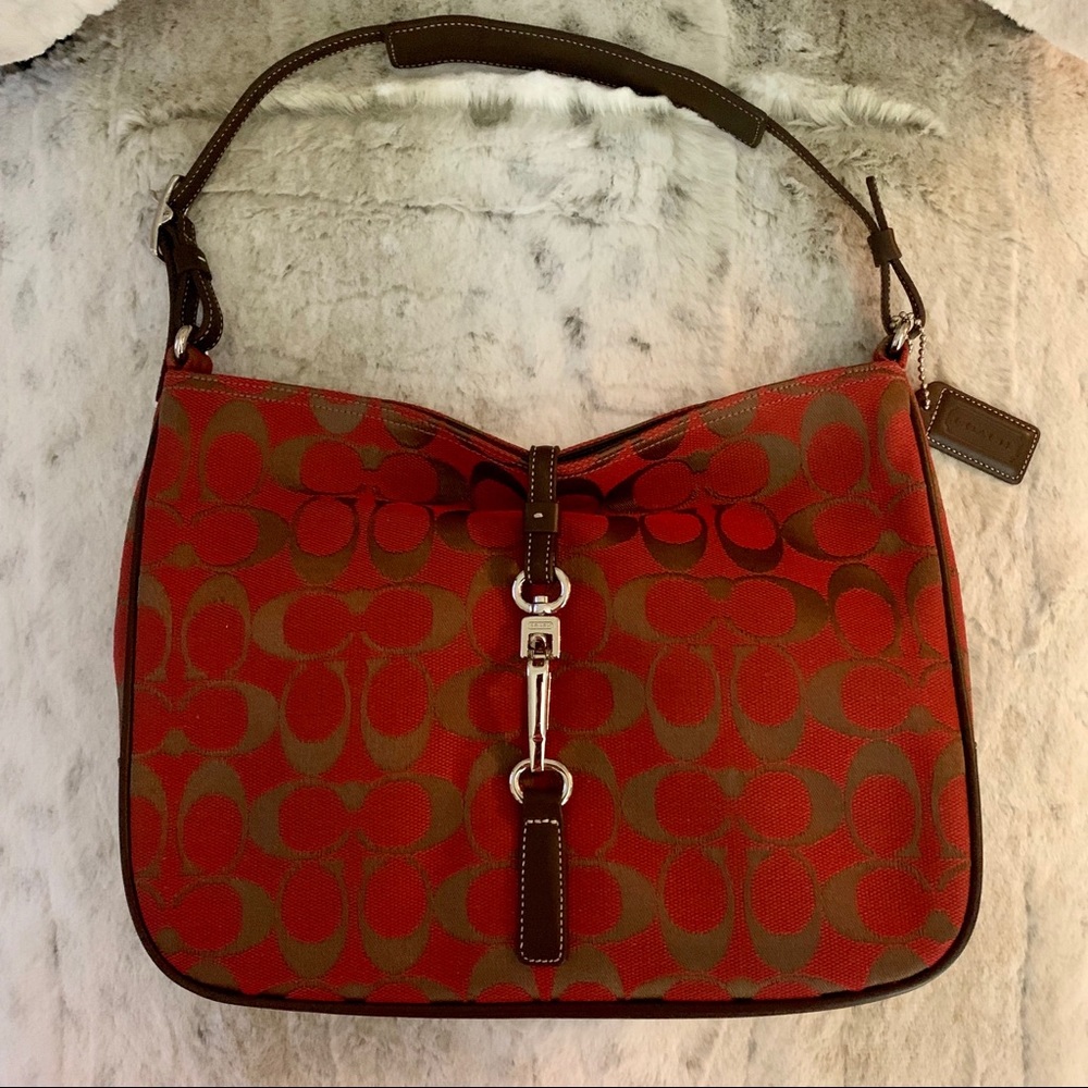 COACH Hampton Clíp Hand Tote Purse 6091